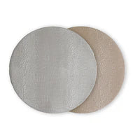 Day Five Deal-Luxe Croco Placemats & Brass Napkin Rings