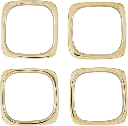 Elegant Brass Napkin Rings