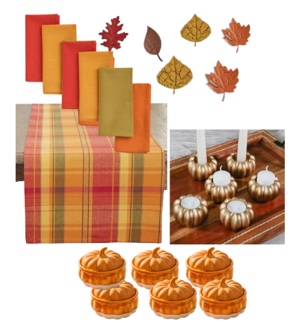 Pumpkins and Plaid Casual Fall Gathering Box For 6