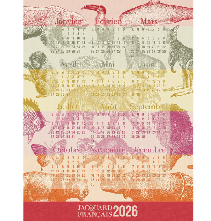 Le Jacquard Français Calendar Tea Towels - Thumbnail 3