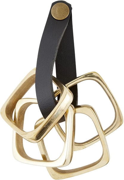 Elegant Brass Napkin Rings